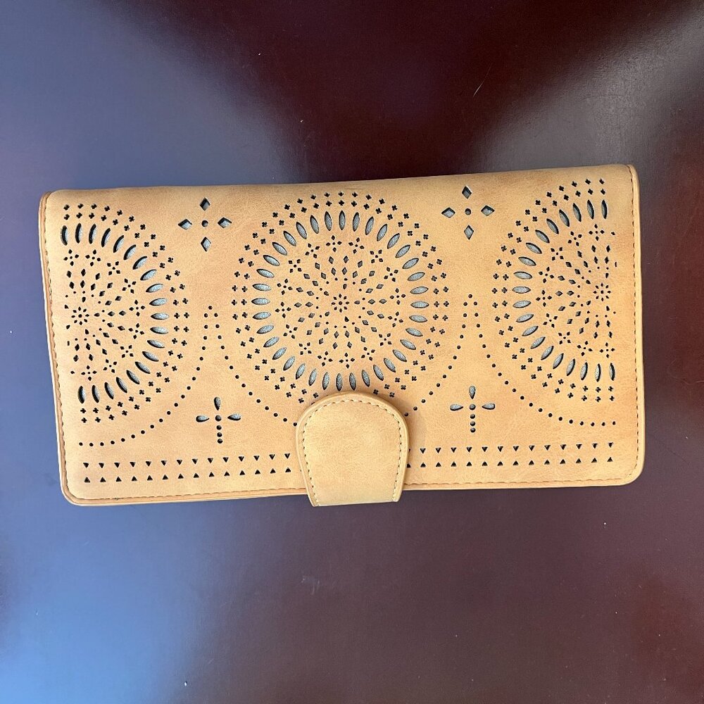 Large Laser Cut Wallet
